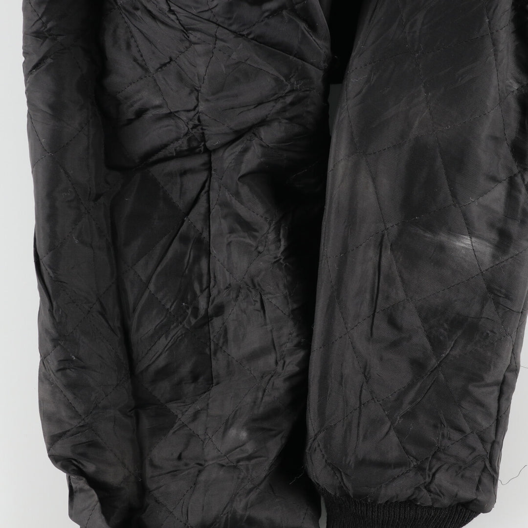 DECKER Leather Sleeve Wool Stadium Jacket Award Jacket Varsity Jacket Men's XL /eaa385983