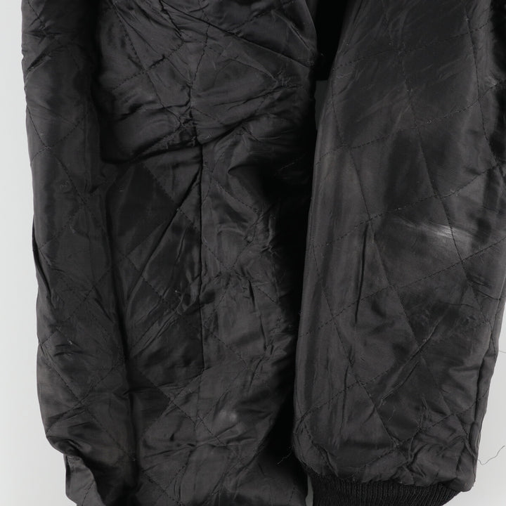 DECKER Leather Sleeve Wool Stadium Jacket Award Jacket Varsity Jacket Men's XL /eaa385983