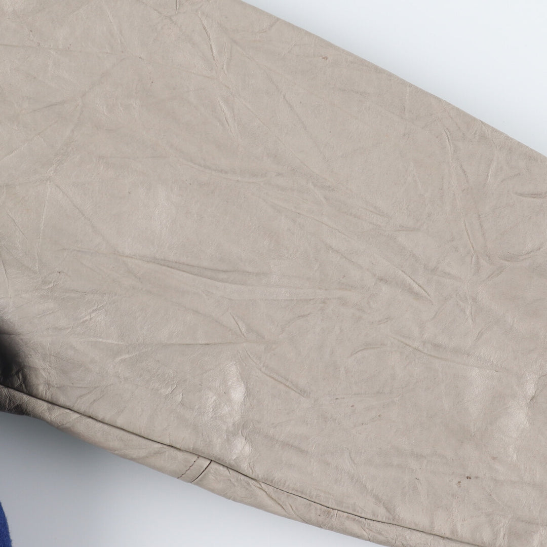 00'S C and L Sleeve Leather Wool Varsity Jacket Award Jacket Varsity Jacket Made in USA Men's XL /eaa386024