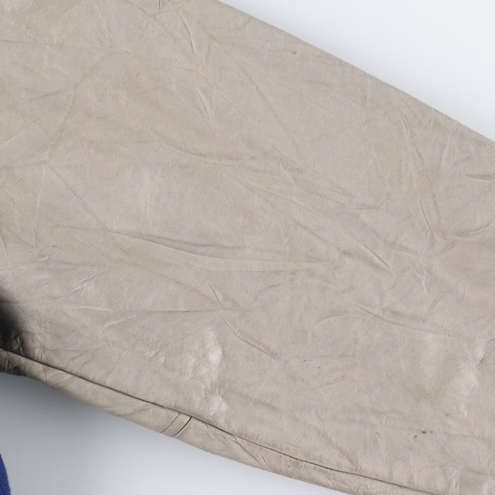 00'S C and L Sleeve Leather Wool Varsity Jacket Award Jacket Varsity Jacket Made in USA Men's XL /eaa386024