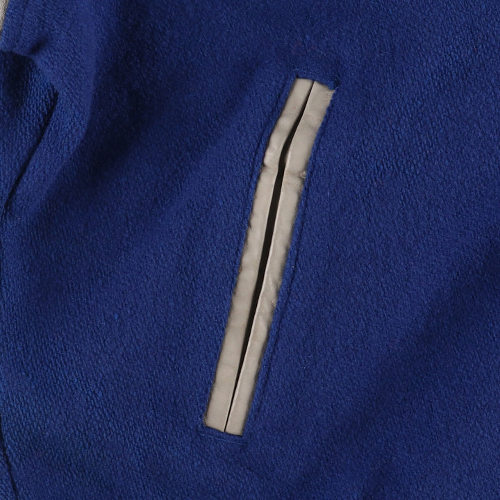 00'S C and L Sleeve Leather Wool Varsity Jacket Award Jacket Varsity Jacket Made in USA Men's XL /eaa386024