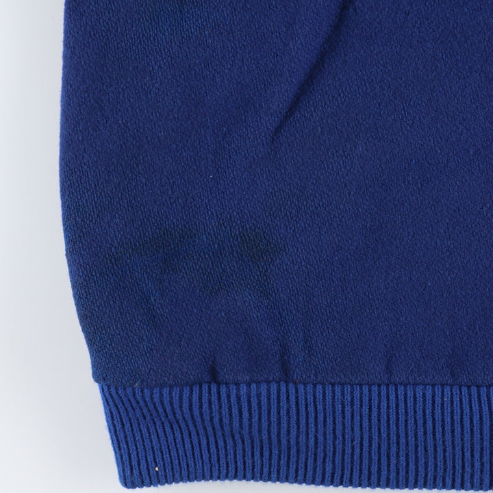 00'S C and L Sleeve Leather Wool Varsity Jacket Award Jacket Varsity Jacket Made in USA Men's XL /eaa386024