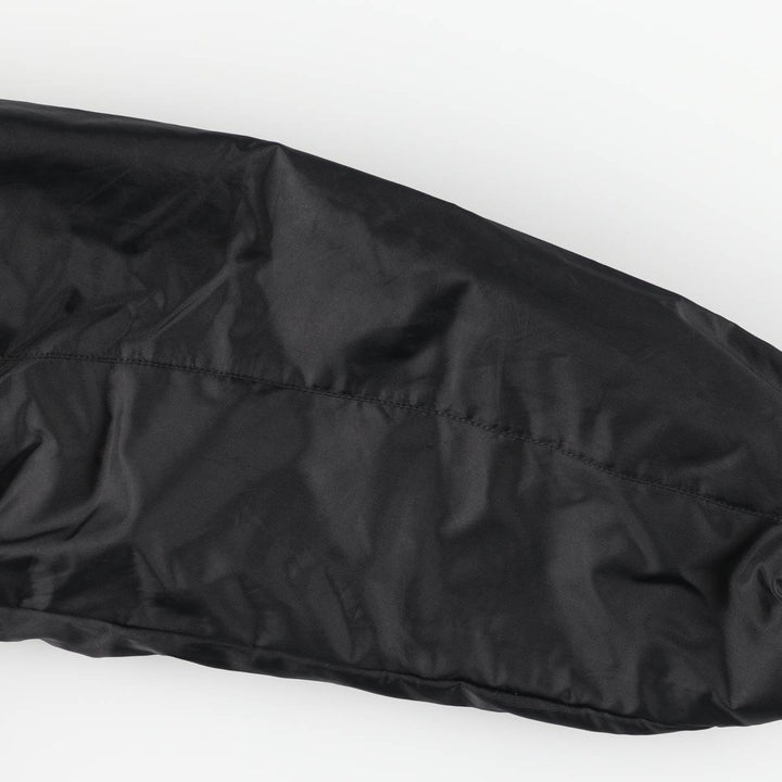 2000'S Nike reversible fleece puffer jacket, men's size XL Nylon black type Vintage Second Hand