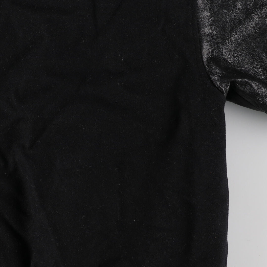 Leather sleeve wool varsity jacket award jacket varsity jacket men's XXL /eaa386128