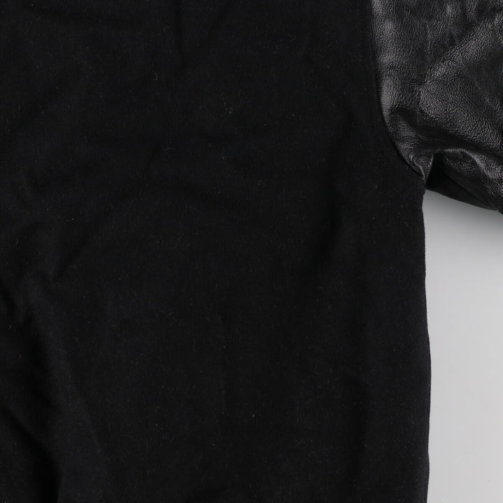 Leather sleeve wool varsity jacket award jacket varsity jacket men's XXL /eaa386128