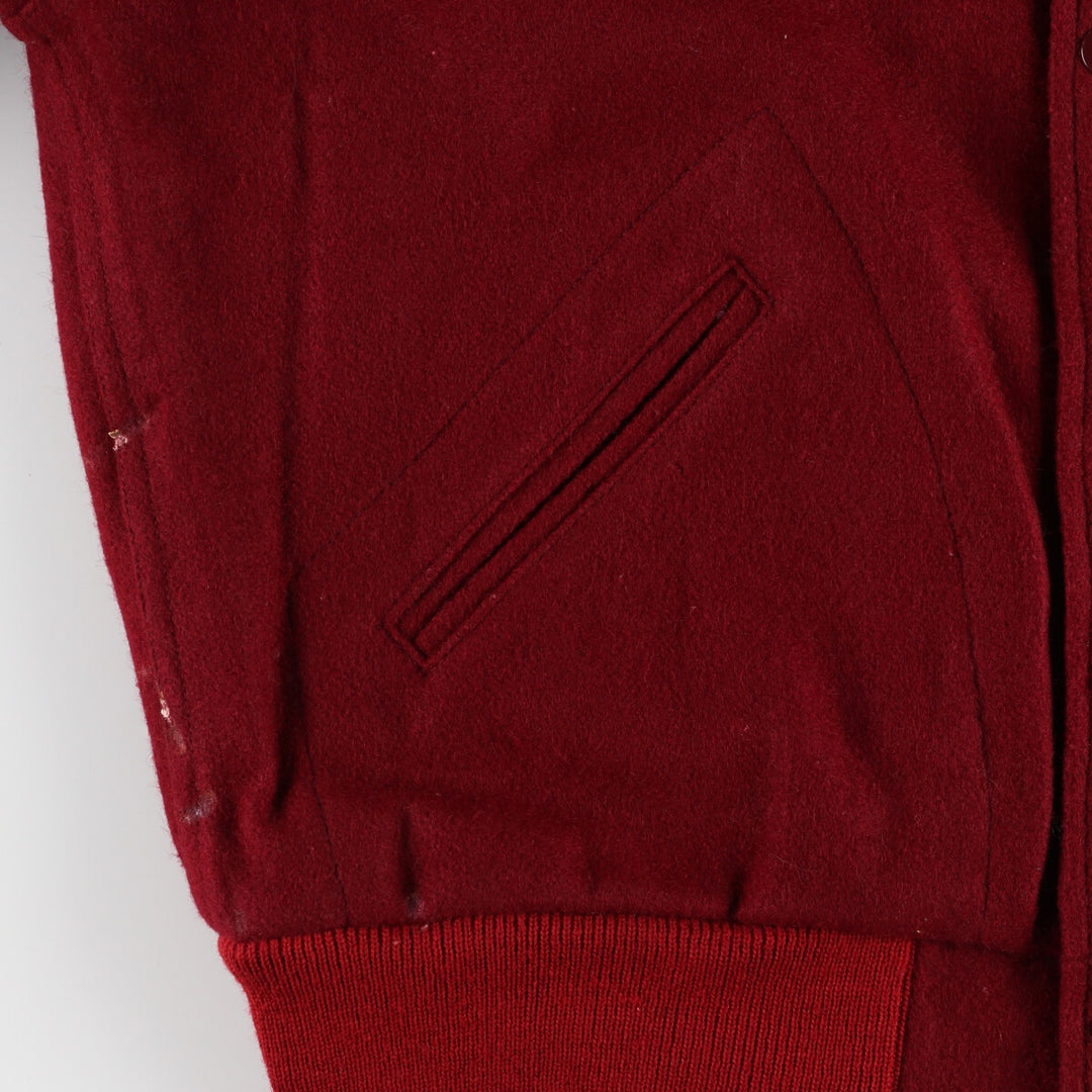 TM ATHLETICS Wool Varsity Jacket Award Jacket Made in USA Men's XL /eaa386129