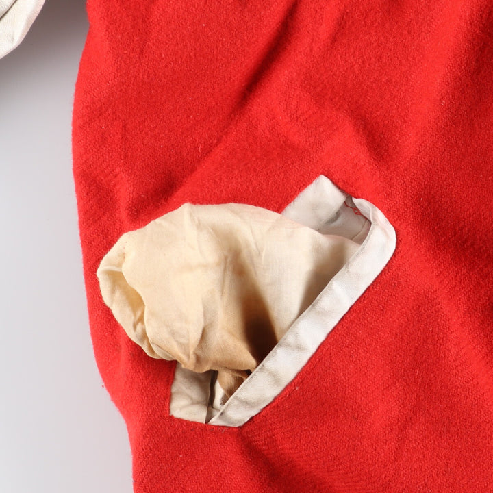 80s-90'S Leather Sleeve Wool Stadium Jacket Award Jacket Varsity Jacket Men's XL Vintage /eaa386131