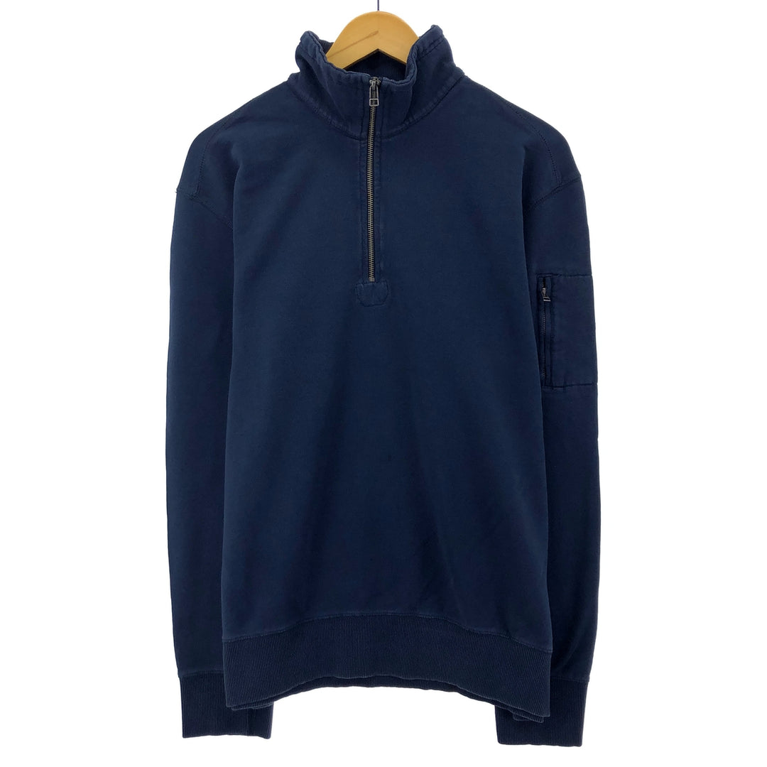 WOOLRICH Half-Zip Sweatshirt, Trainer, Men's, L /eaa386138