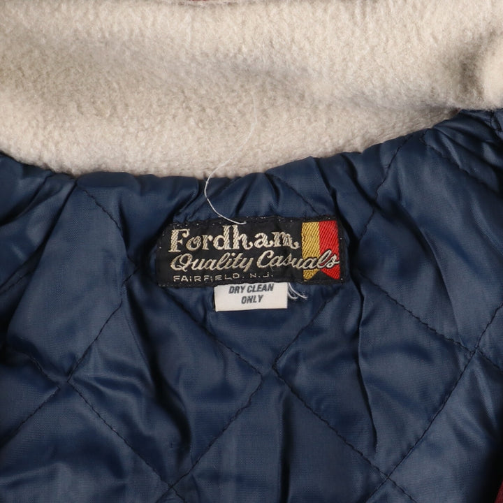 Fordham Wool Stadium Jacket Award Jacket Varsity Jacket Men's L Vintage /eaa386274
