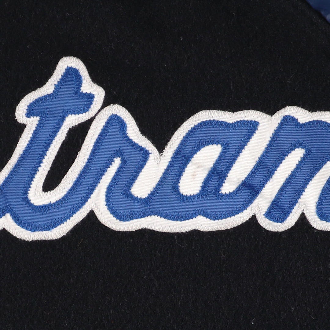 90'S Matt's Jackets Leather Sleeve Wool Varsity Jacket Award Jacket Varsity Jacket Made in USA Men's M /eaa386278