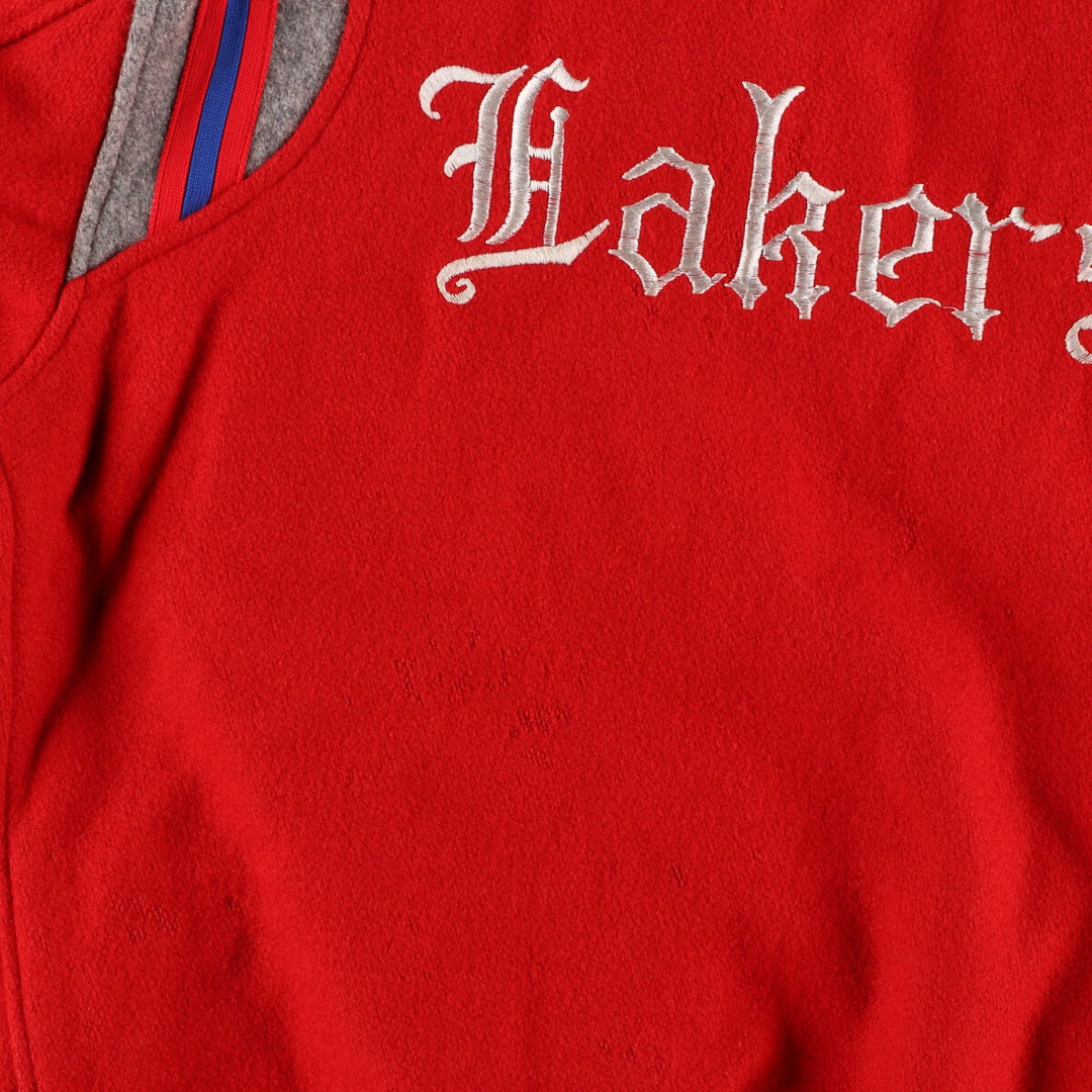 Back embroidery, reversible nylon x wool varsity jacket with collar, award jacket, varsity jacket, men's M /eaa386284