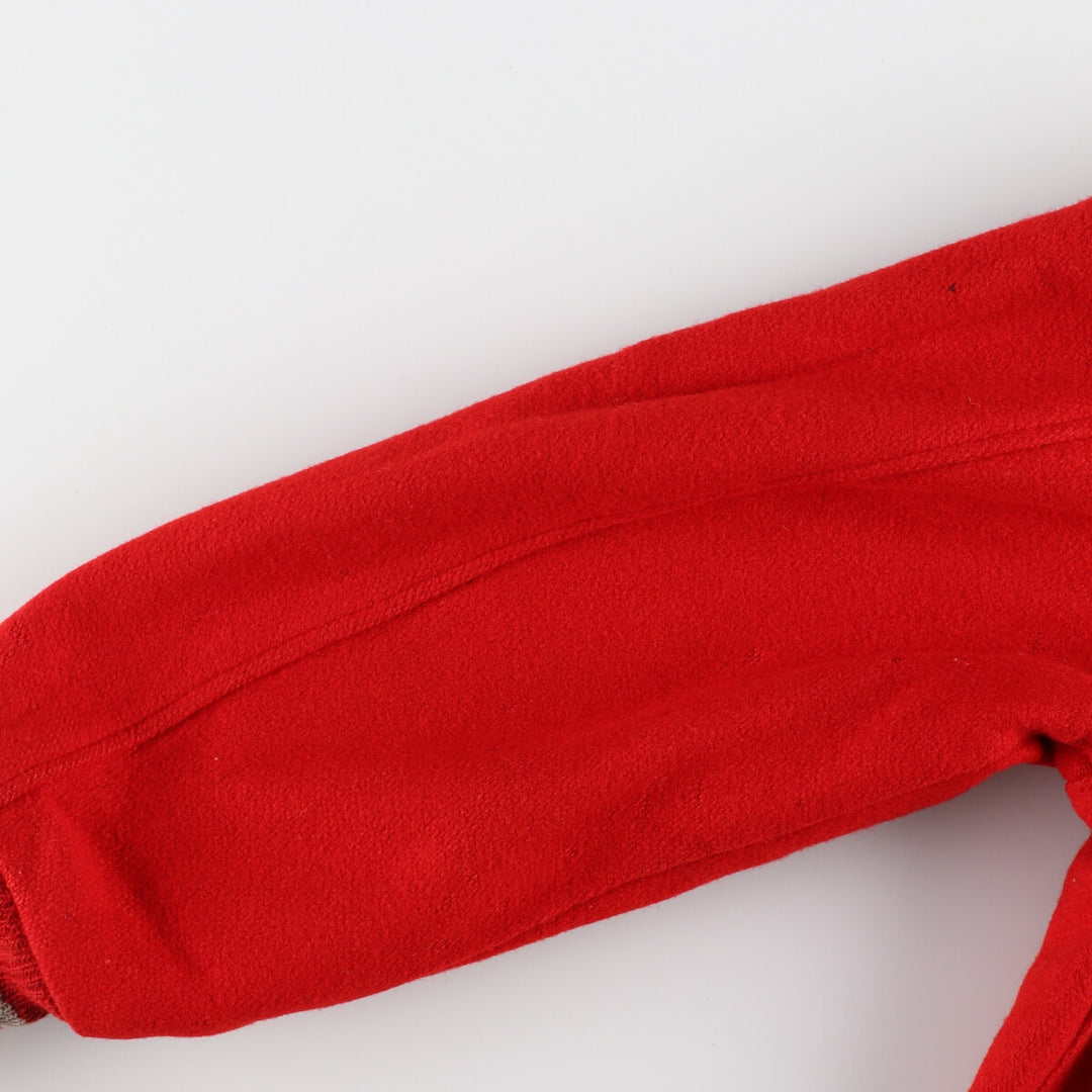 Back embroidery, reversible nylon x wool varsity jacket with collar, award jacket, varsity jacket, men's M /eaa386284