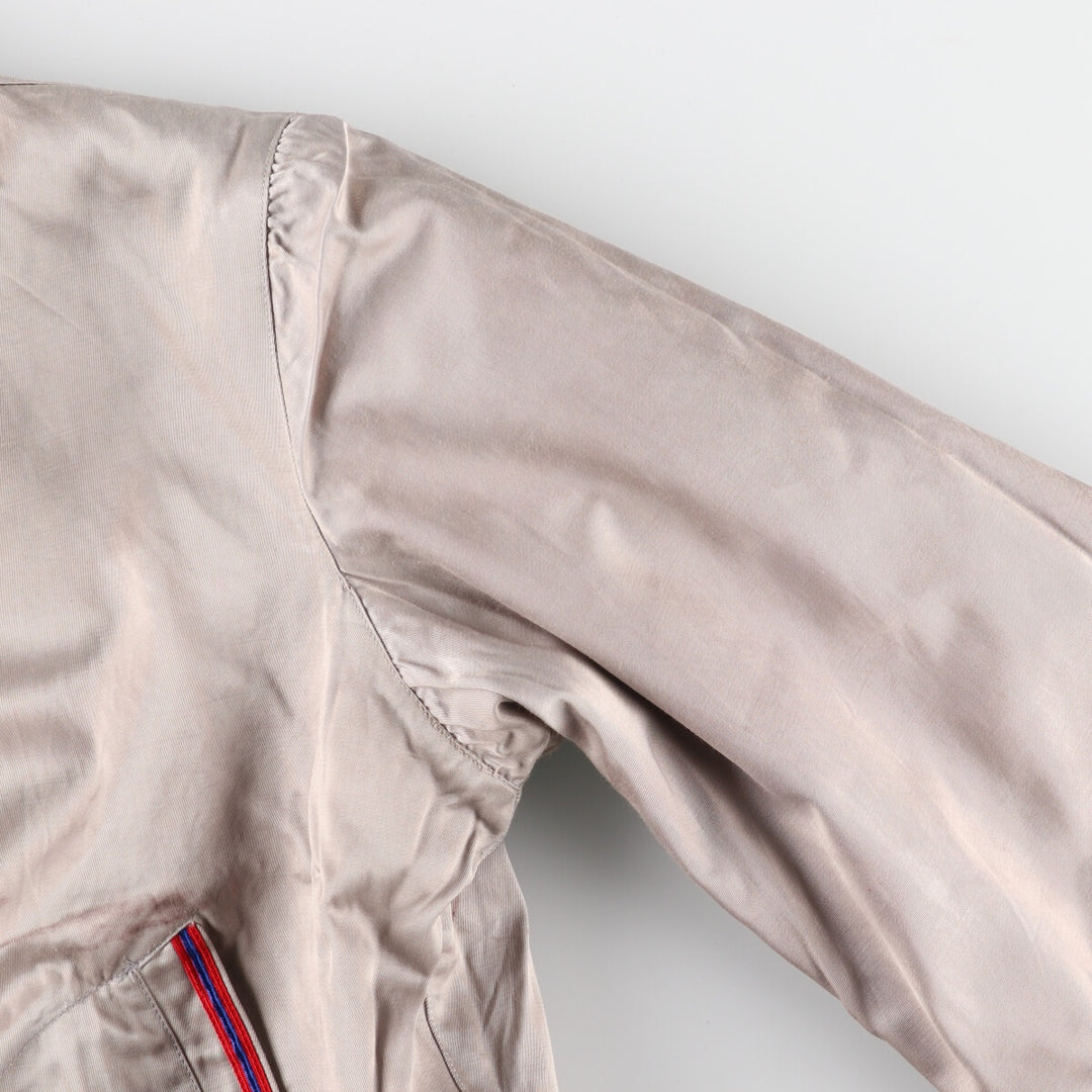 Back embroidery, reversible nylon x wool varsity jacket with collar, award jacket, varsity jacket, men's M /eaa386284