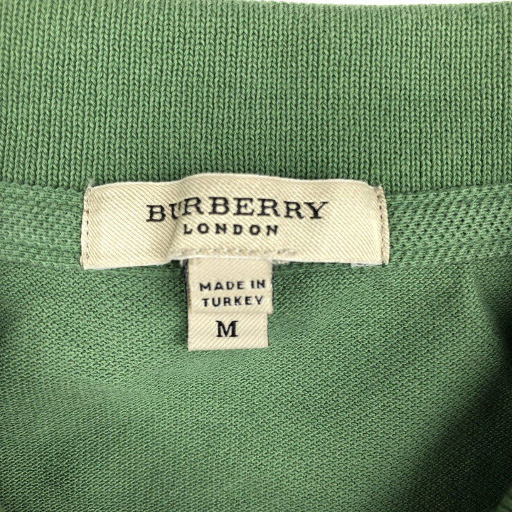 Burberry's BURBERRY LONDON Men's M size cotton green type Vintage Second Hand