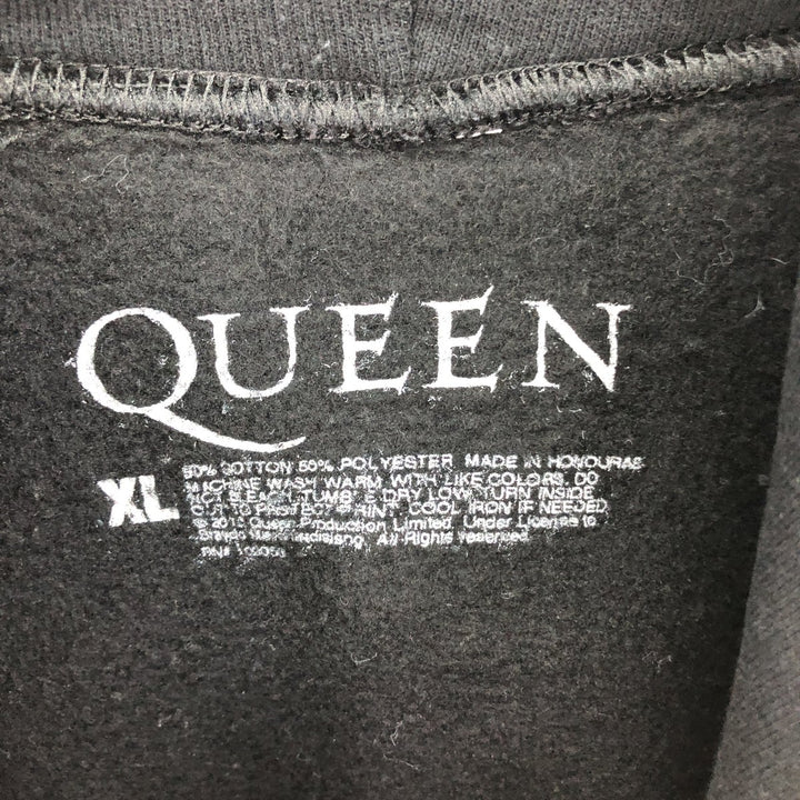 QUEEN Sleeve Print Band Sweatshirt Pullover Hoodie Men's XL /eaa386352