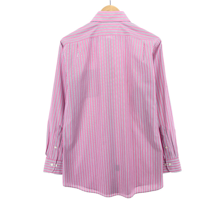 Ralph Lauren SLIM FIT NON IRON long sleeve cotton striped shirt women's XL /eaa386376