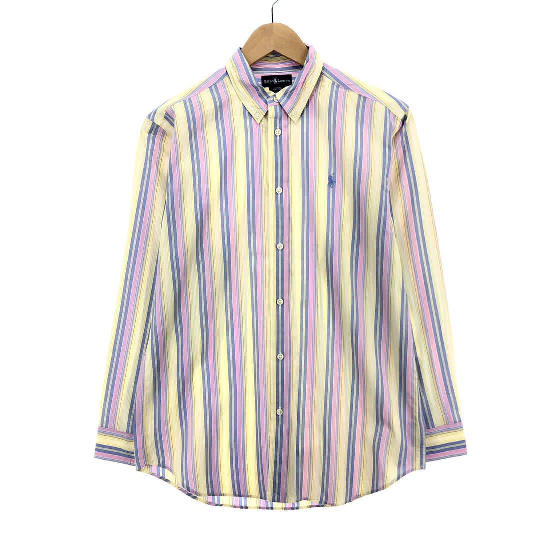 Ralph Lauren RALPH LAUREN Long Sleeve Button Down Striped Shirt Women's XL /eaa386378