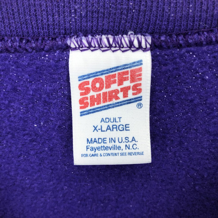 80s-90'S SOFFE College Sweatshirt Trainer Made in USA Men's XL Vintage /eaa386483