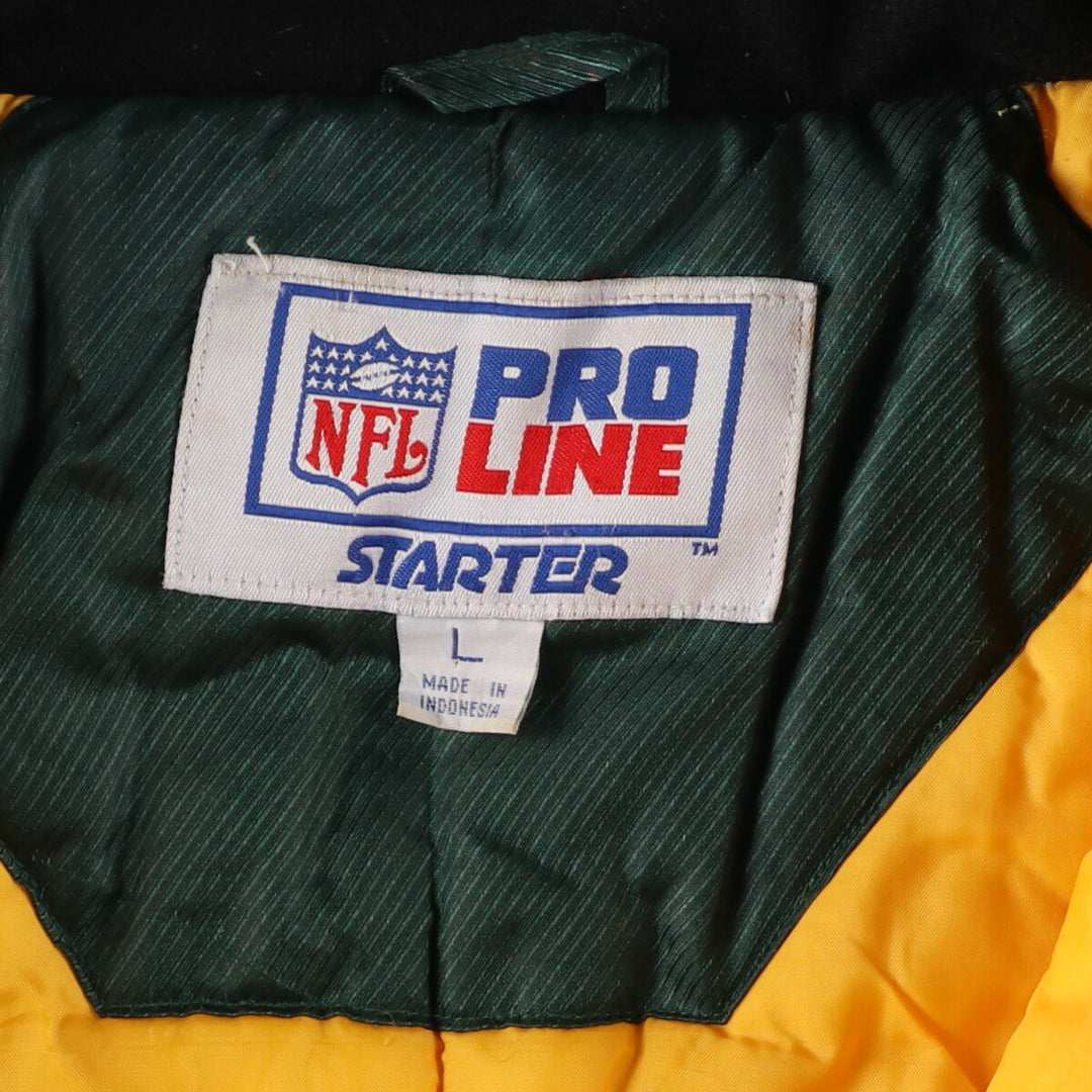 90s~00'S Starter NFL Green Bay Packers Padded Anorak Jacket Puffer Jacket Men's L size /eaa386572