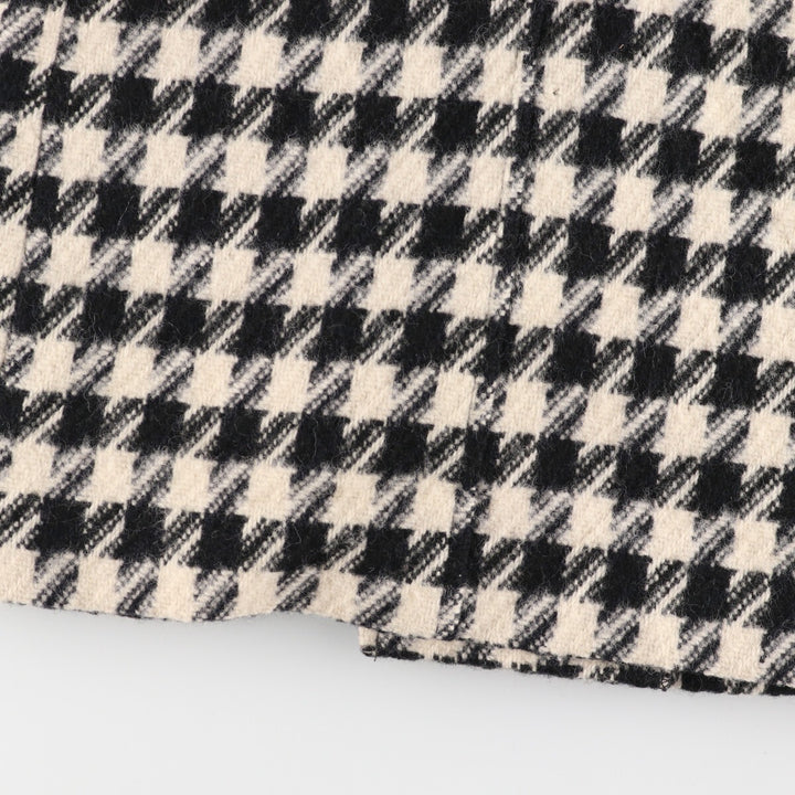 70'S Pendleton Houndstooth Pattern Wool Tailored Jacket Made in USA Women's L Vintage /eaa386703