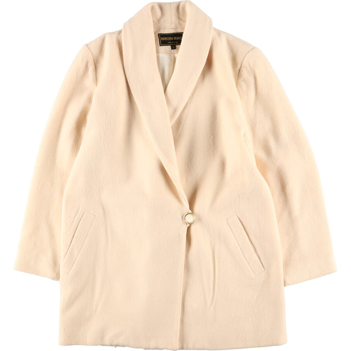 80'S KRISTEN BLAKE wool half coat made in USA, women's L, vintage /eaa386705