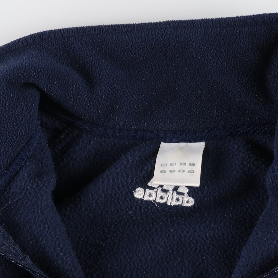 Adidas MLB NEW YORK YANKEES Half Zip Fleece Pullover Men's M /eaa386773