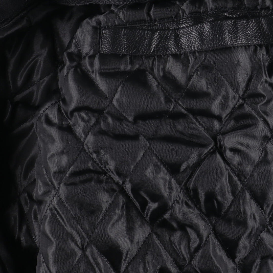 Leather sleeve wool varsity jacket award jacket varsity jacket men's XL /eaa386912