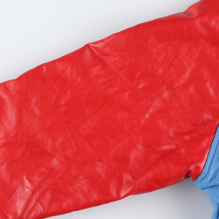 80'S awards USA leather sleeve wool varsity jacket, award jacket, varsity jacket, made in USA, men's S, vintage /eaa386913