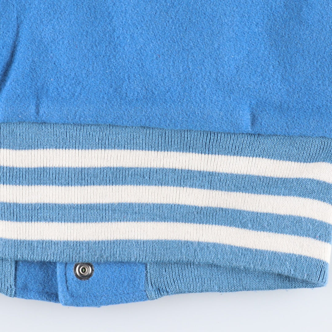 80'S awards USA leather sleeve wool varsity jacket, award jacket, varsity jacket, made in USA, men's S, vintage /eaa386913