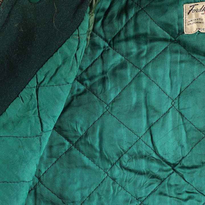 60'S FORDHAM FELT Wool Stadium Jacket Award Jacket Varsity Jacket Men's M Vintage /eaa386915
