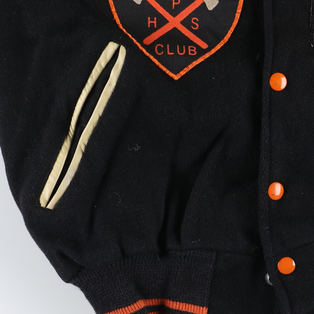 60'S Wool Stadium Jacket Award Jacket Varsity Jacket Men's L Vintage /eaa386916