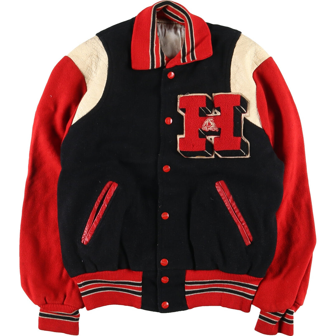 ~60'S Wool Stadium Jacket Award Jacket Varsity Jacket Men's M Vintage /eaa386917