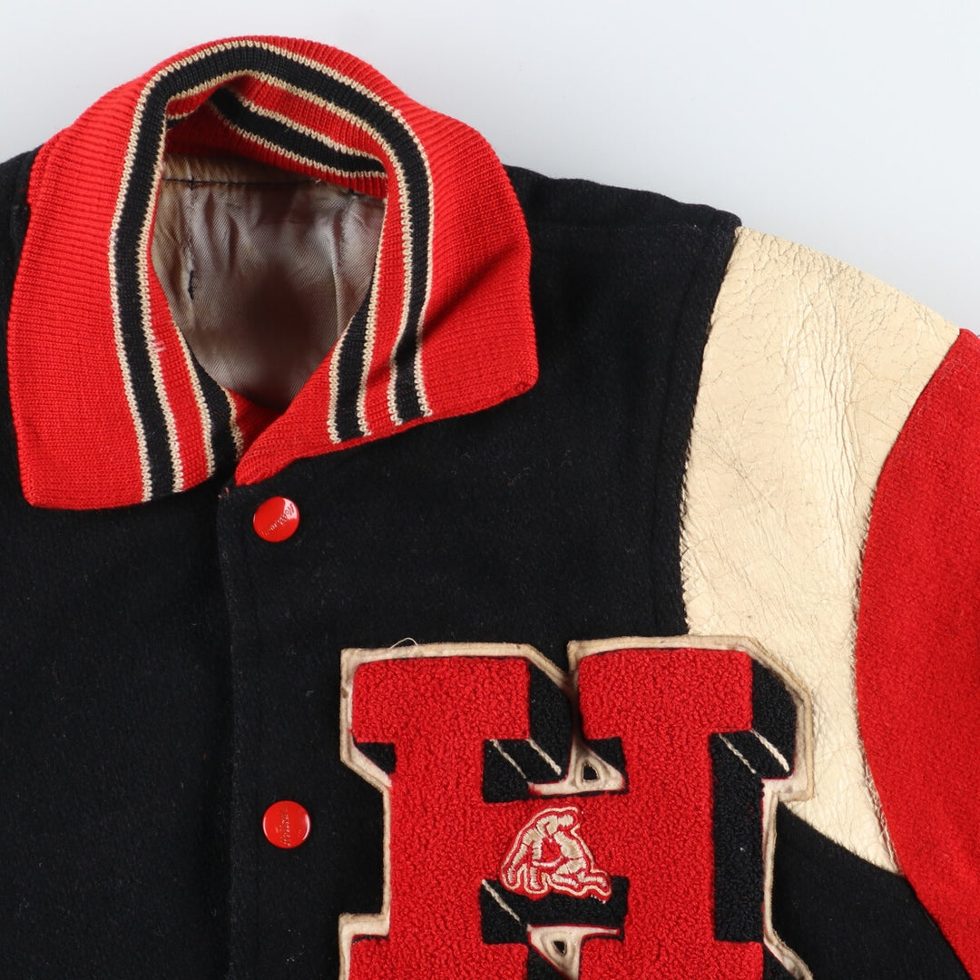 ~60'S Wool Stadium Jacket Award Jacket Varsity Jacket Men's M Vintage /eaa386917