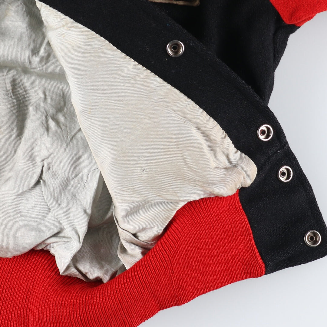 ~60'S Wool Stadium Jacket Award Jacket Varsity Jacket Men's M Vintage /eaa386917