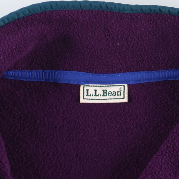 80s~90'S LLBean fleece pullover, women's XL, vintage /eaa387090