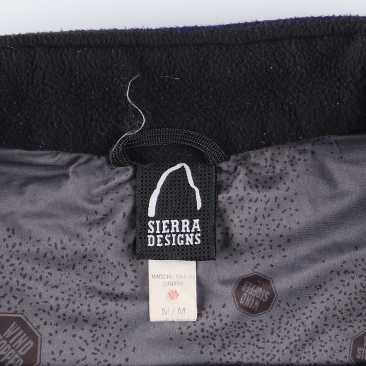 SIERRA DESIGNS Fleece Vest Made in Canada Men's M /eaa387114