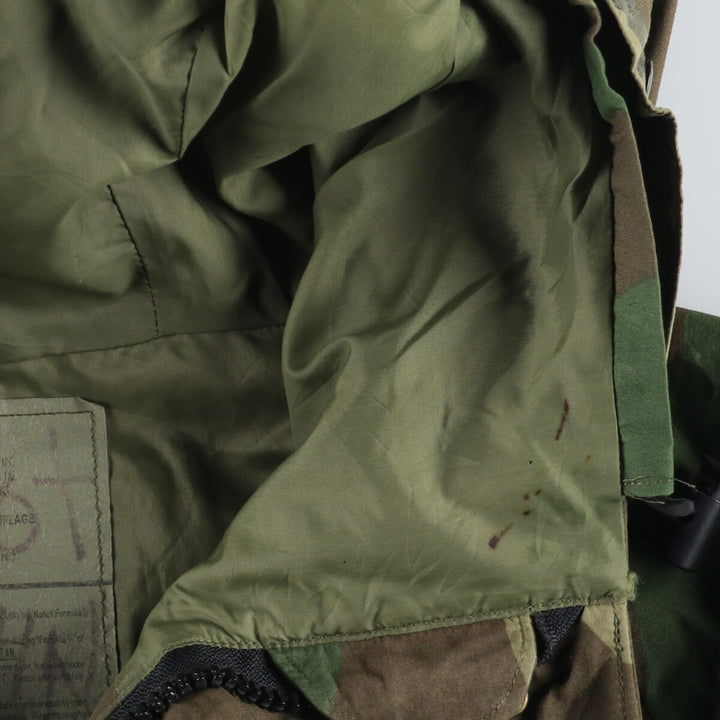 1992 delivery, genuine US military item, ECWCS 1st GEN, mid-term camouflage pattern, military Gore-Tex parka, made in USA, MEDIUM REGULAR, men's M /eaa387133