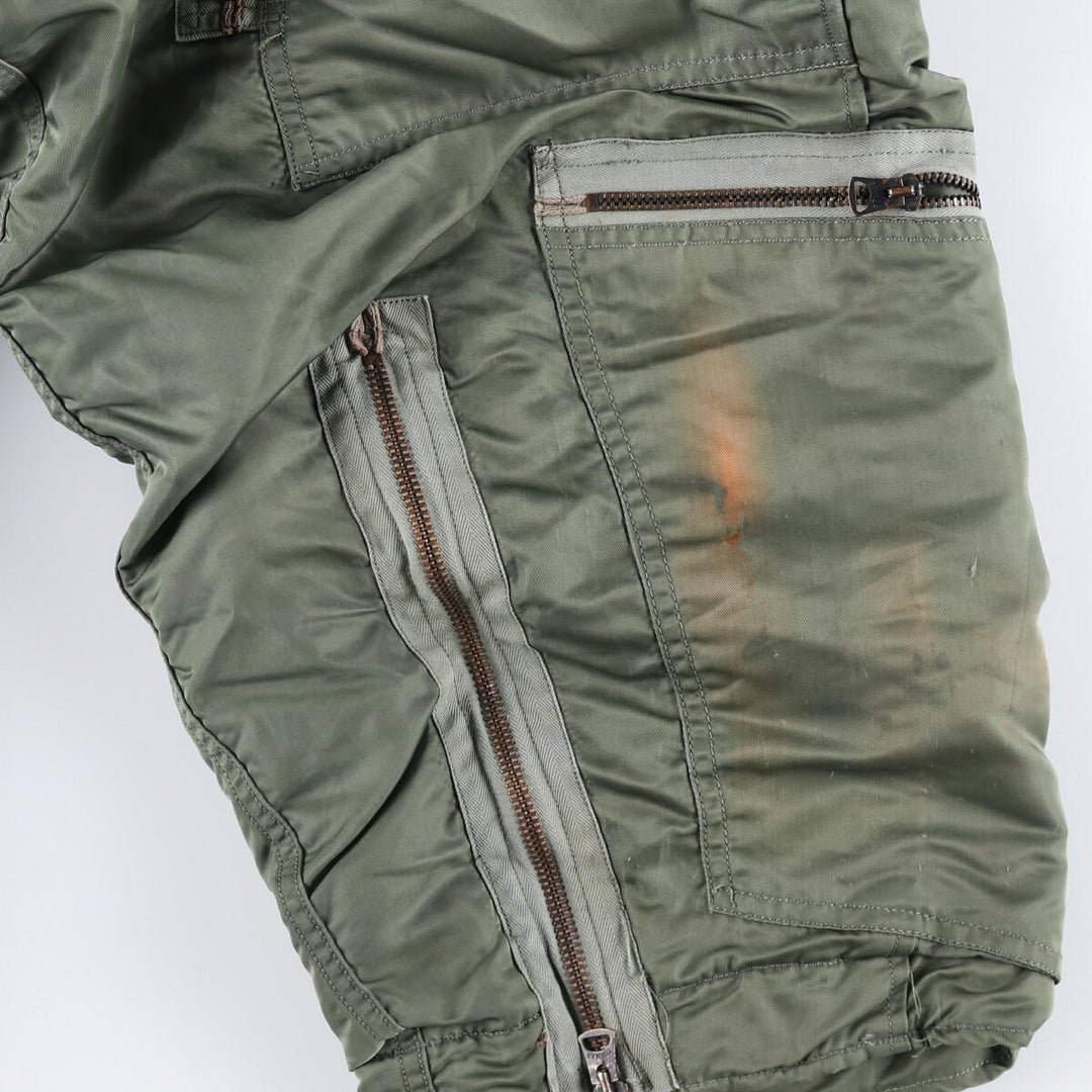 1960'S US military authentic CWU 1/P black tag flight suit all-in-one jumpsuit men's M vintage /eaa387205