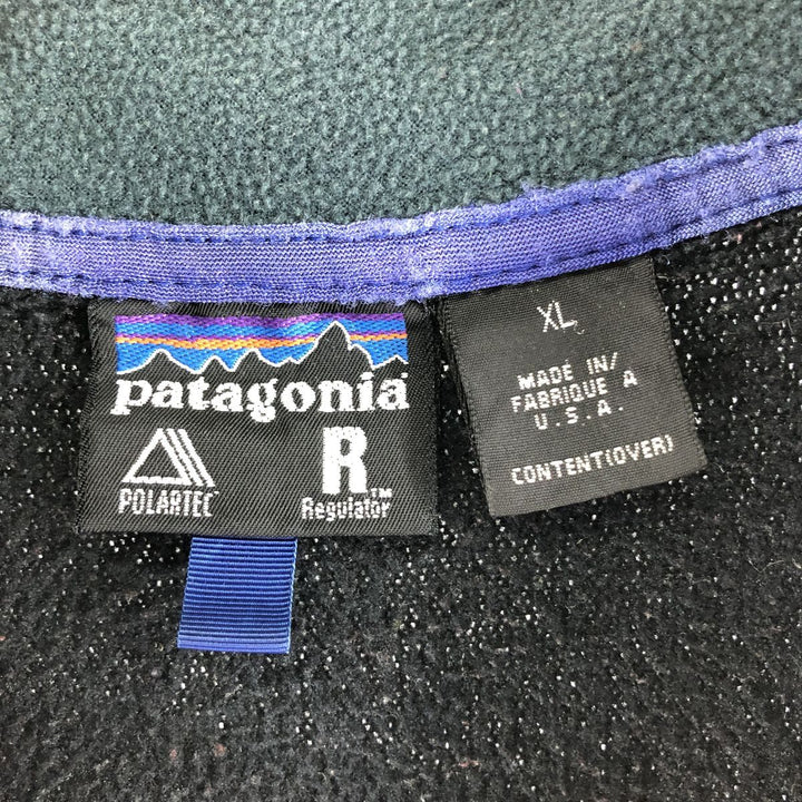 2000 Patagonia Regulator R2 FA00 Fleece Jacket Made in USA Men's L /eaa387289