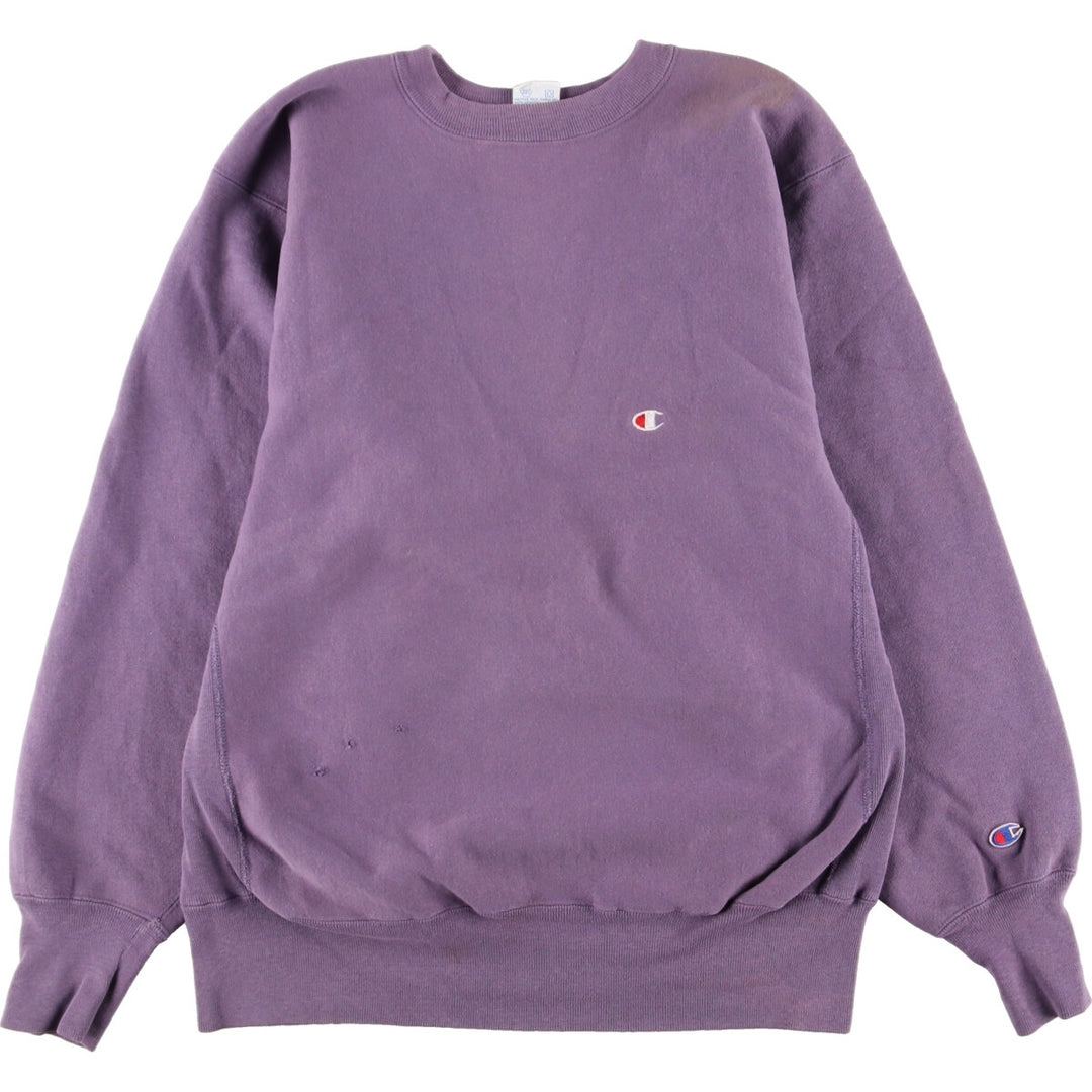 90'S Champion Reverse Weave Embroidered Tag One Point Logo Sweatshirt Trainer Made in USA Men's L Vintage /eaa387301