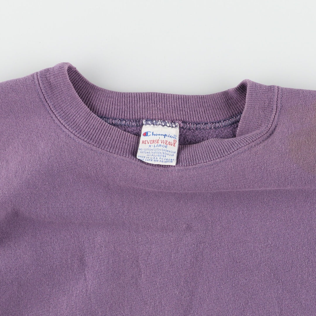 90'S Champion Reverse Weave Embroidered Tag One Point Logo Sweatshirt Trainer Made in USA Men's L Vintage /eaa387301