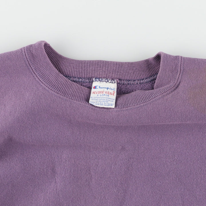 90'S Champion Reverse Weave Embroidered Tag One Point Logo Sweatshirt Trainer Made in USA Men's L Vintage /eaa387301