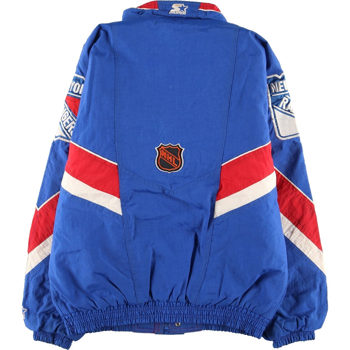 90'S Starter NHL New York Rangers Padded Jacket Men's XL Vintage /eaa387374