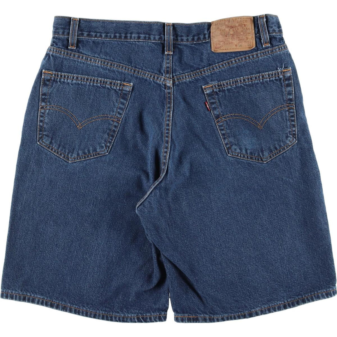 Levi's 550 denim shorts, half pants, men's w35 / eaa387392