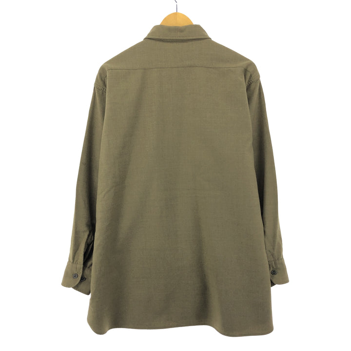 1940'S USARMY Military Wool Shirt Made in USA Men's L Vintage /eaa387475