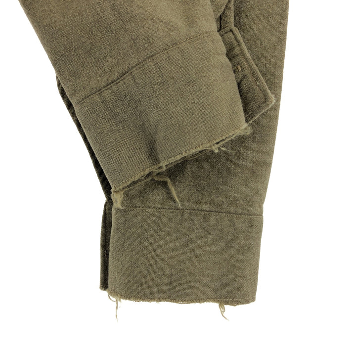 1950'S British military genuine wool shirt size 6 men's L vintage /eaa387477