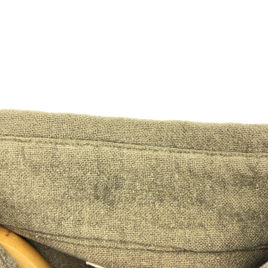 1950'S British military genuine wool shirt size 6 men's L vintage /eaa387477