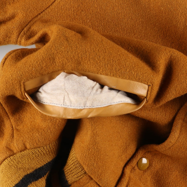 90'S MECA Collared Wool Varsity Jacket Award Jacket Made in USA Men's S Vintage /eaa387509