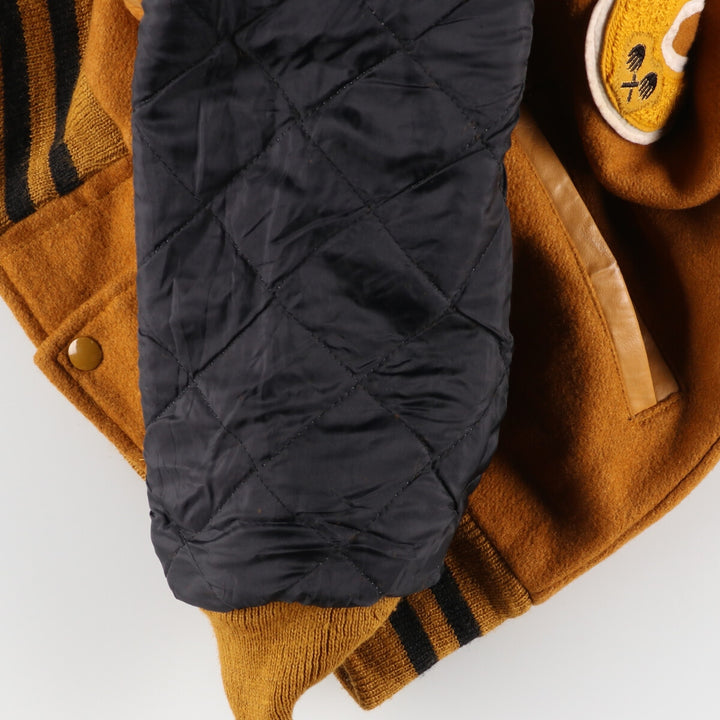 90'S MECA Collared Wool Varsity Jacket Award Jacket Made in USA Men's S Vintage /eaa387509