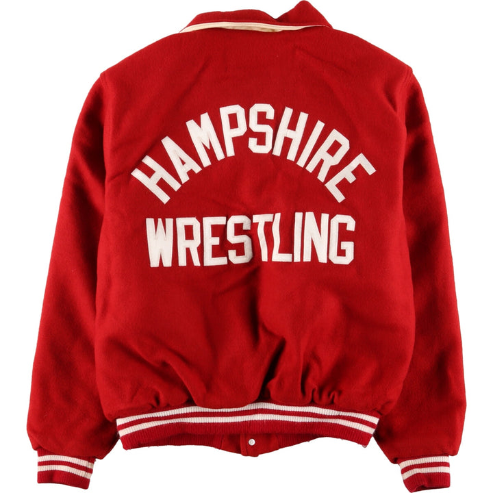 RENNOC Collared Wool Stadium Jacket Award Jacket Varsity Jacket Men's L /eaa387510